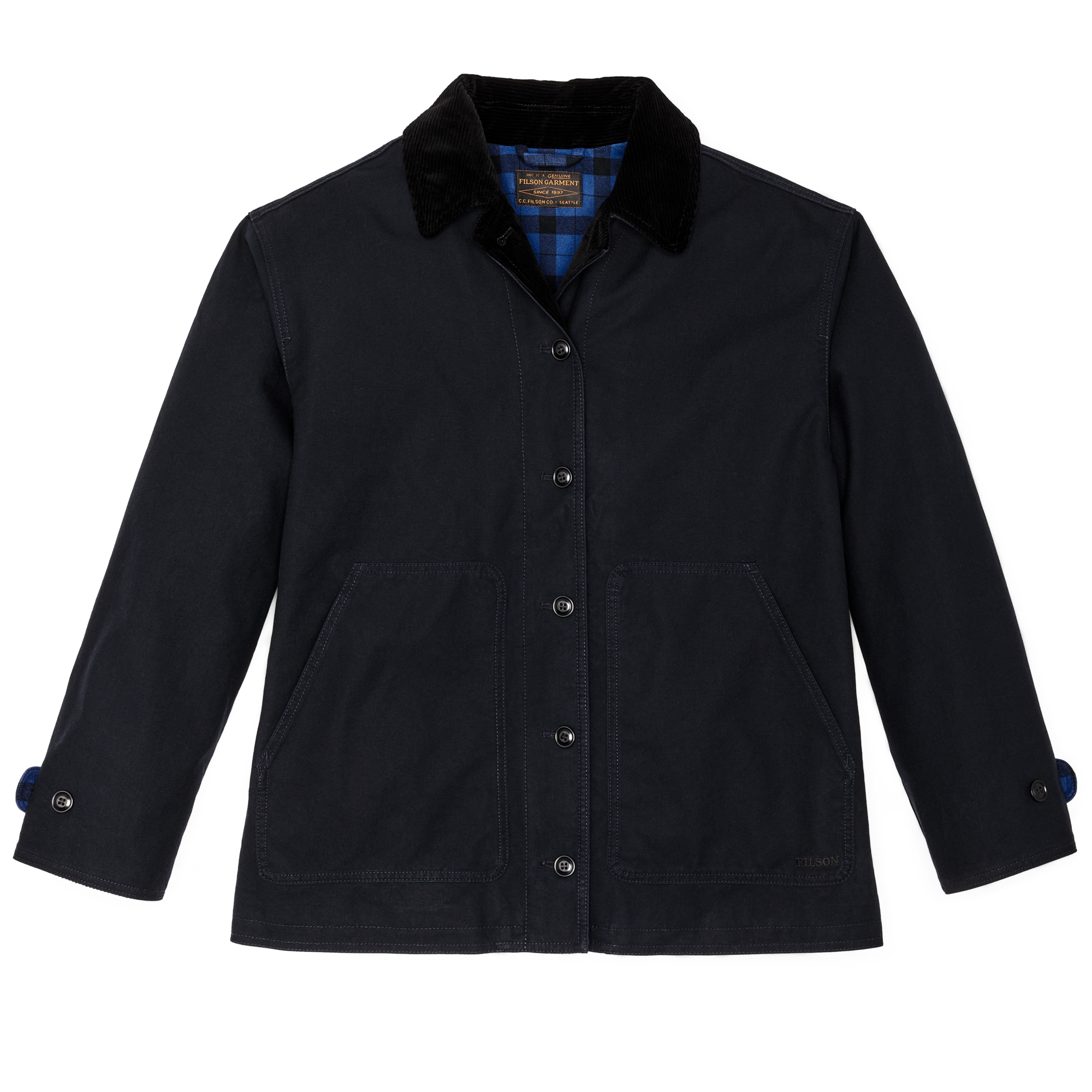 Women's Dry Tin Barn Coat - Navy