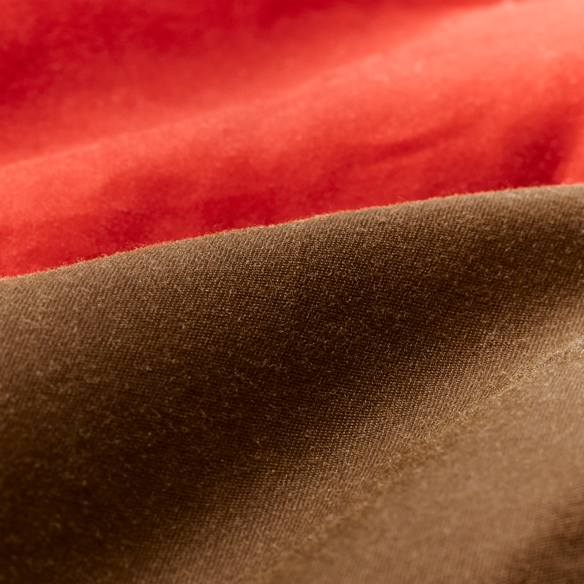 Women's Waxed Down Parka - Dark Tan / Campfire - Image 8