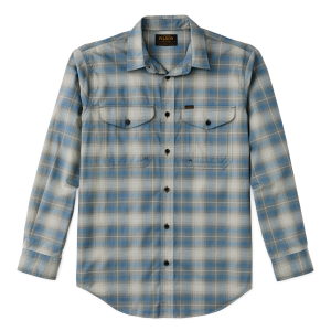 Twin Lakes Sport Shirt - Blue / Gray Plaid