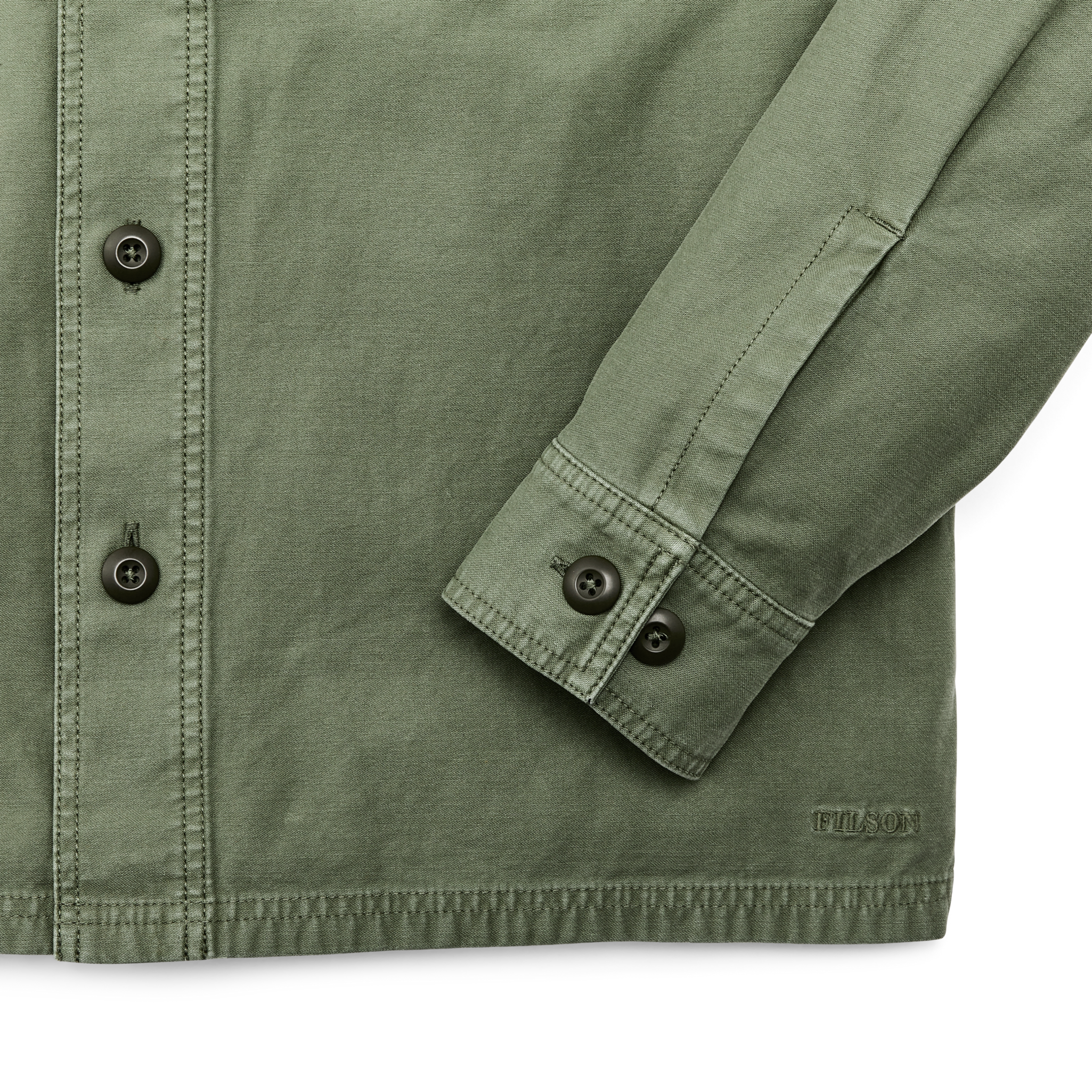 Field Jac-shirt - Washed Fatigue Green - Image 4