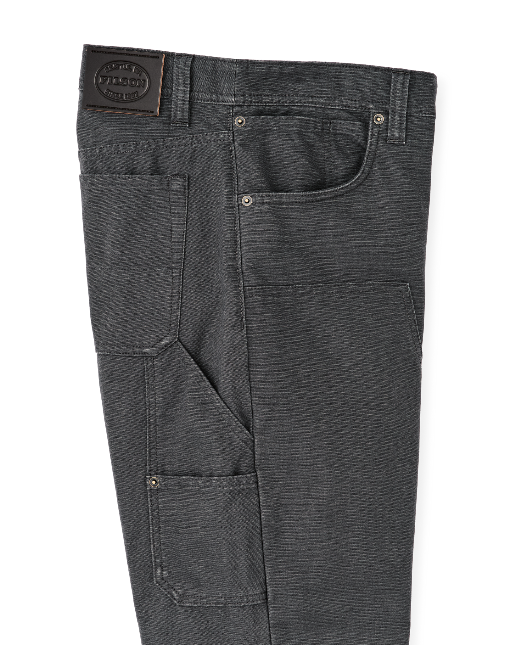 Dry Tin Double Front Pants - Raven - Image 7