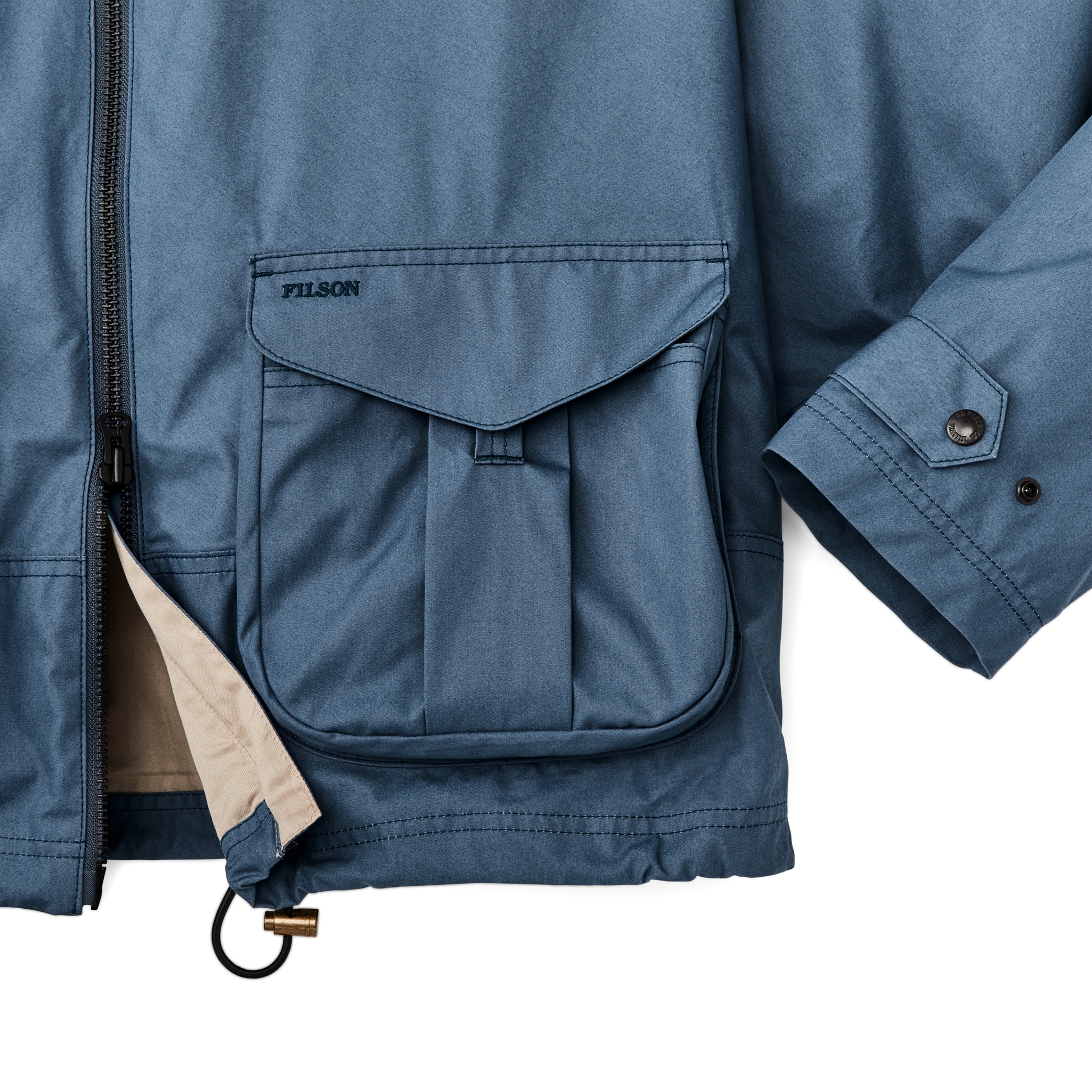 Women's Aviator Cloth Short Work Jacket - Flag Blue - Image 7