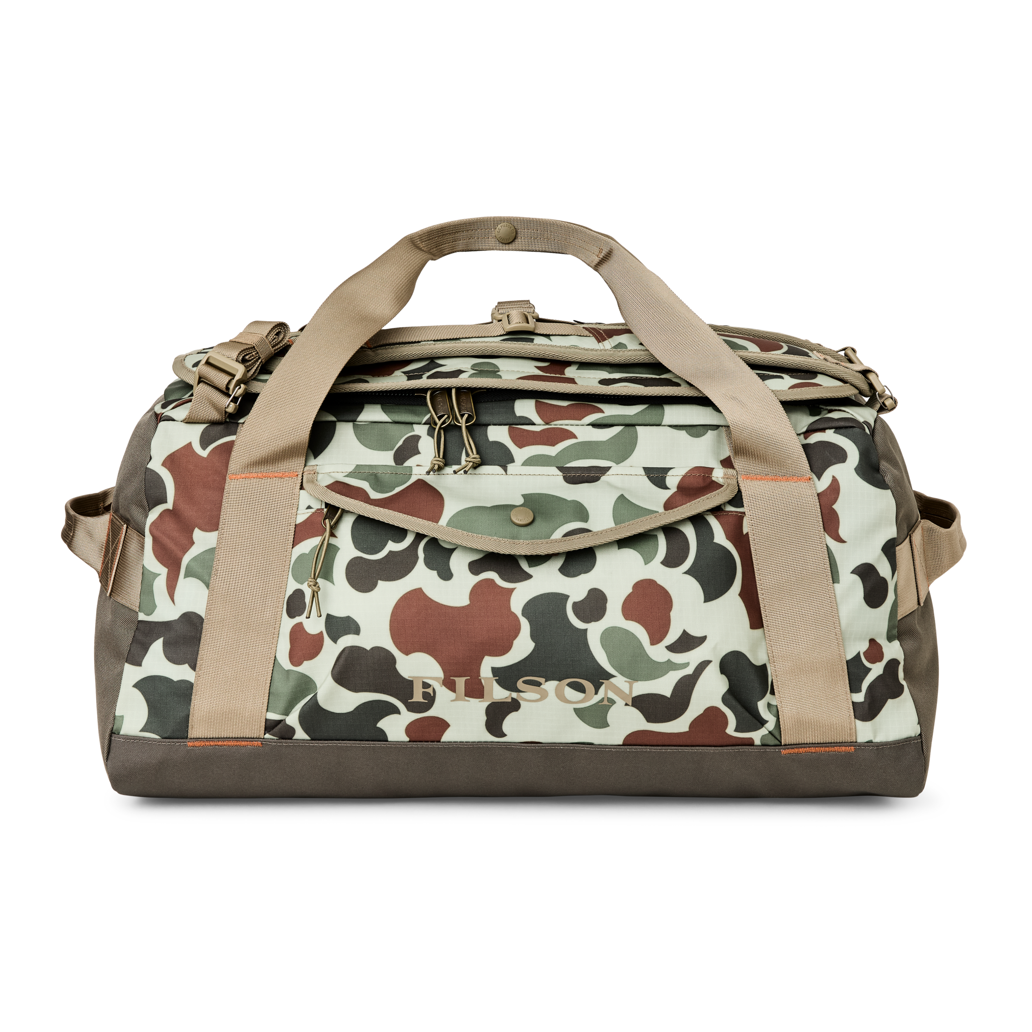 All-Weather 50L Duffle Bag - Shrub Camo / Canteen / Covert