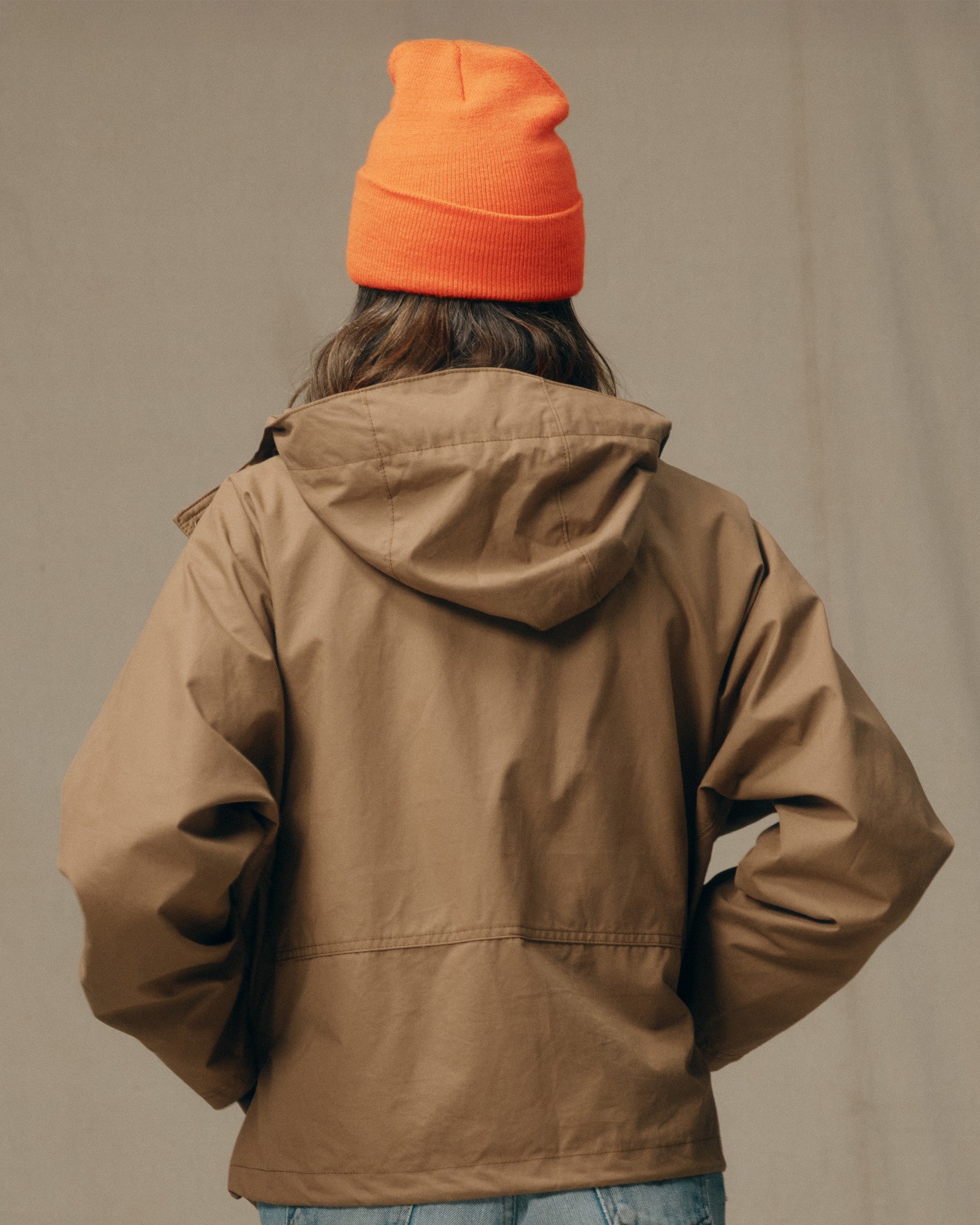 Women's Aviator Cloth Wading Jacket - Dark Tan - Image 2