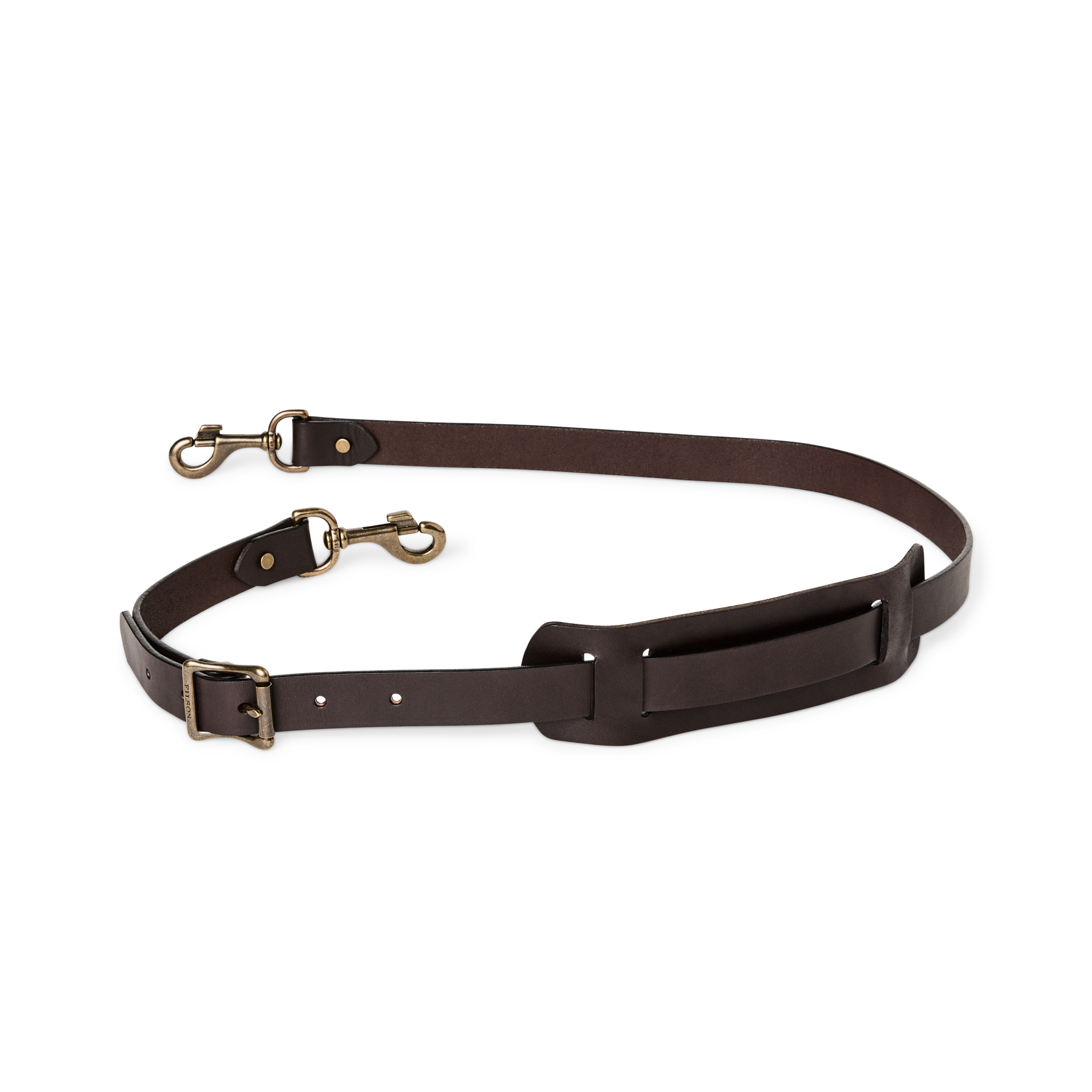 Bridle Leather Shoulder Strap - Brown