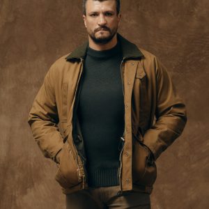 Lined Tin Cloth Field Jacket - Dark Tan