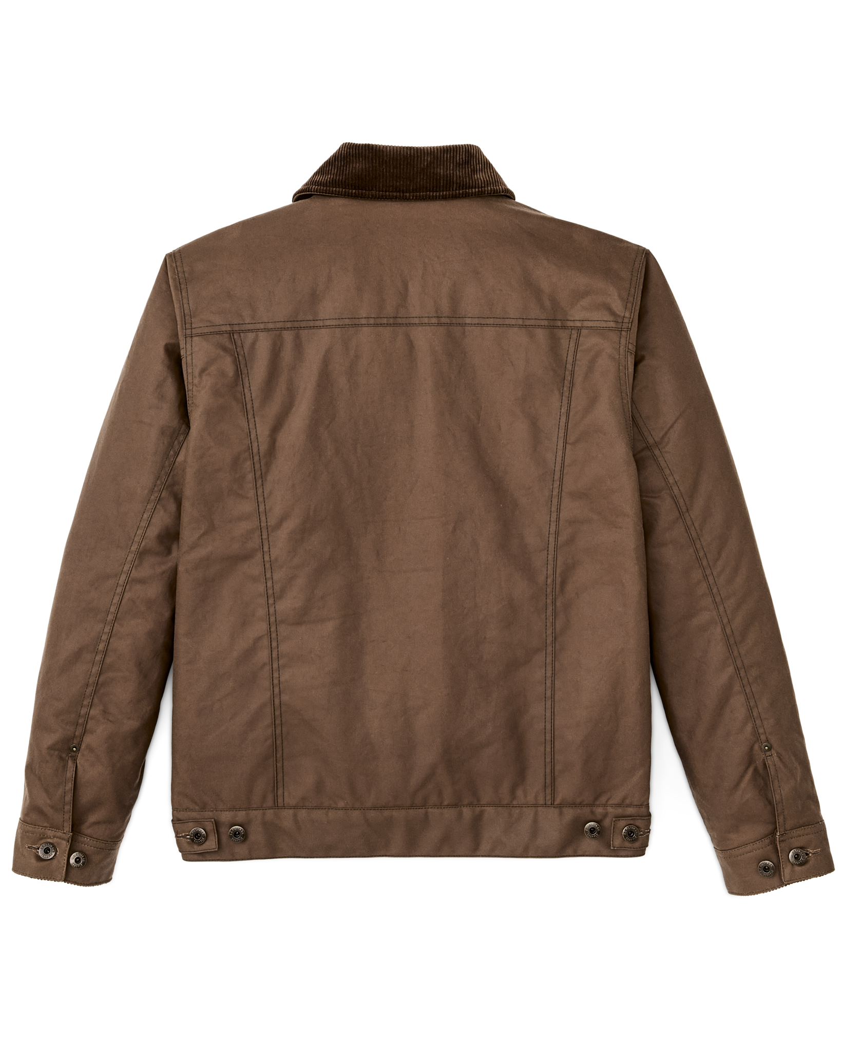 Insulated Short Cruiser Jacket - Dark Brown - Image 2