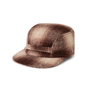 Mackinaw Wool Cap - Brown / Tan Ombre