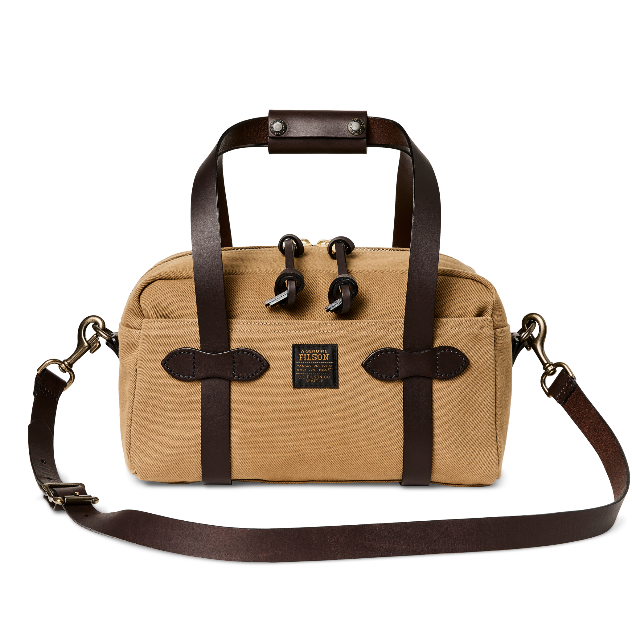 Rugged Twill Xs Compact Duffle Bag - Tan