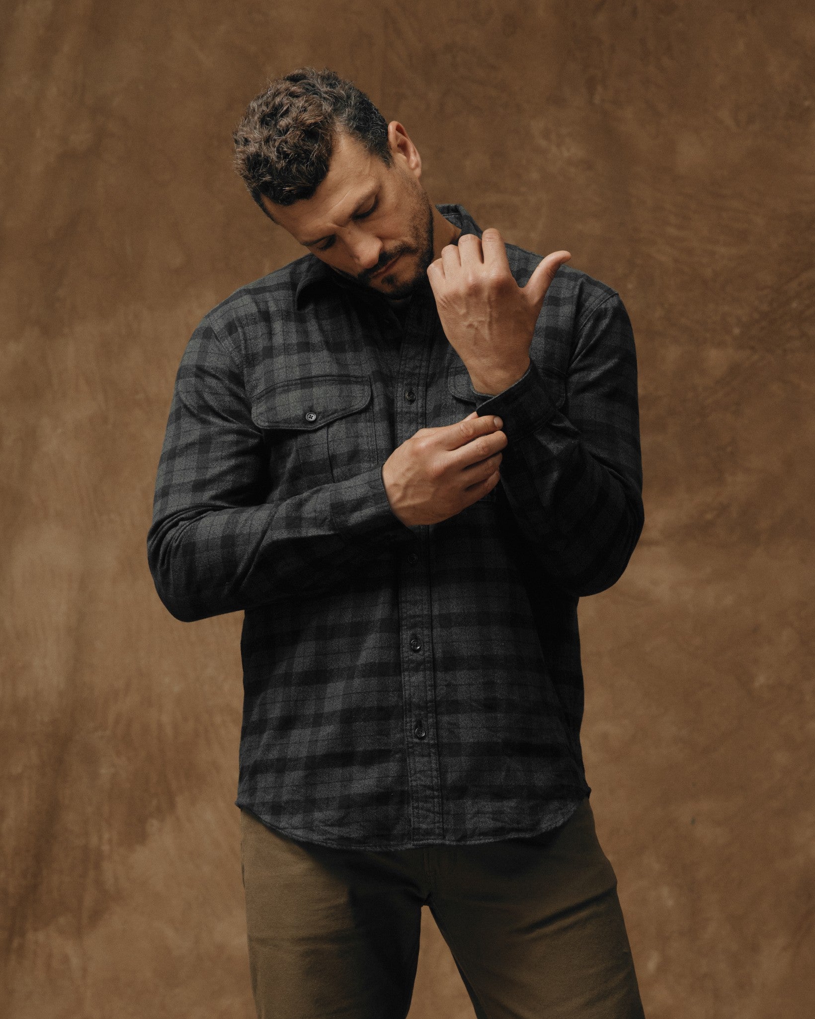 Alaskan Guide Shirt - Heather Gray/black Plaid - Image 8