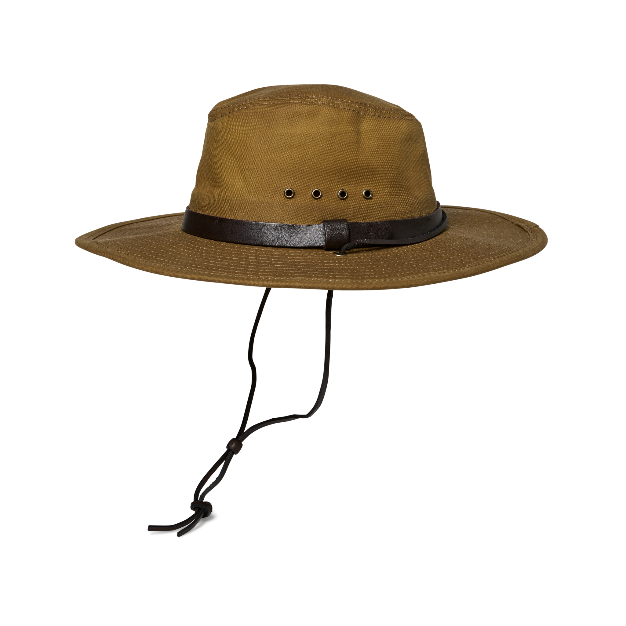 Tin Cloth Bush Hat - Dark Tan - Image 2