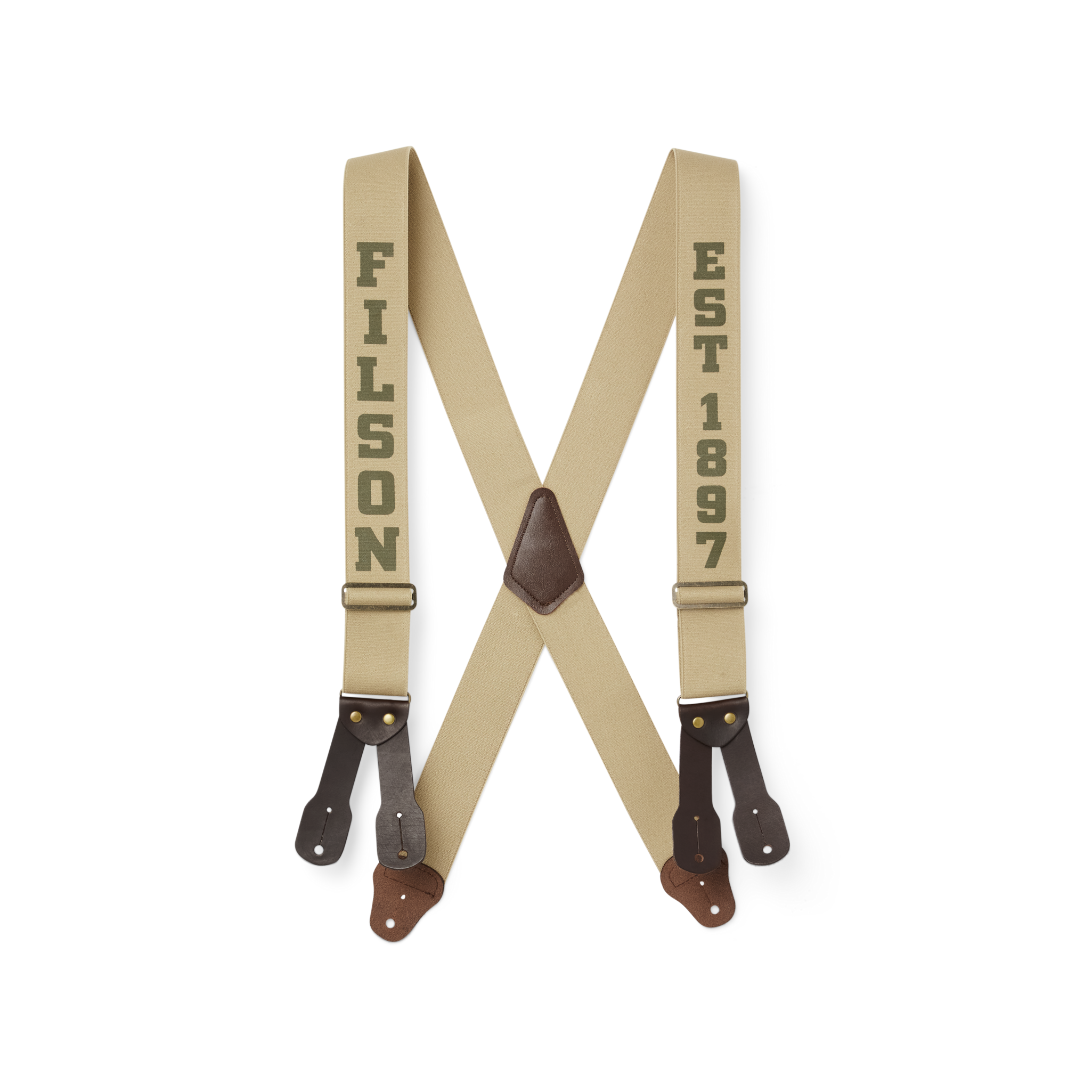 Filson Logger Suspenders - Sand