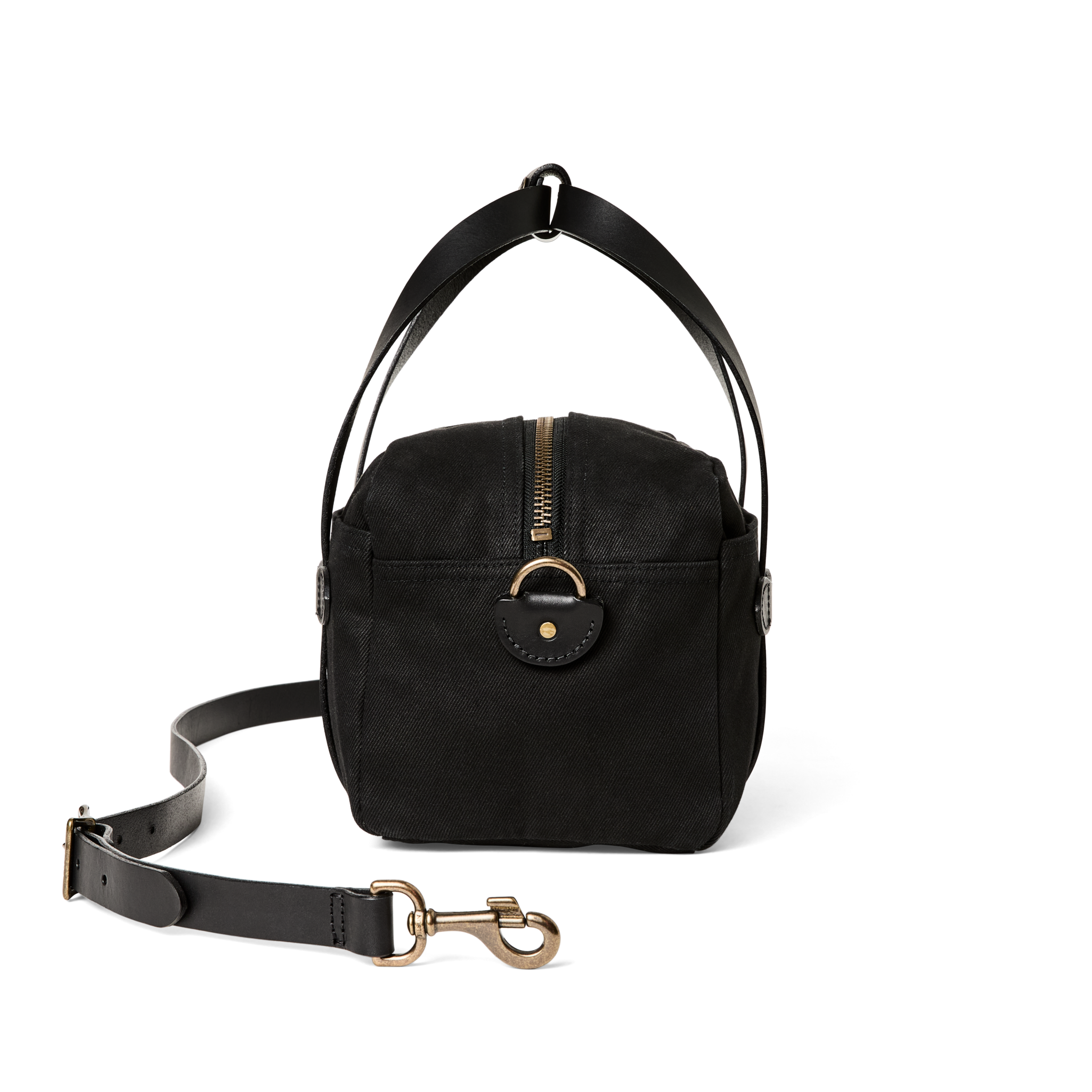 Rugged Twill Xs Compact Duffle Bag - Black - Image 5