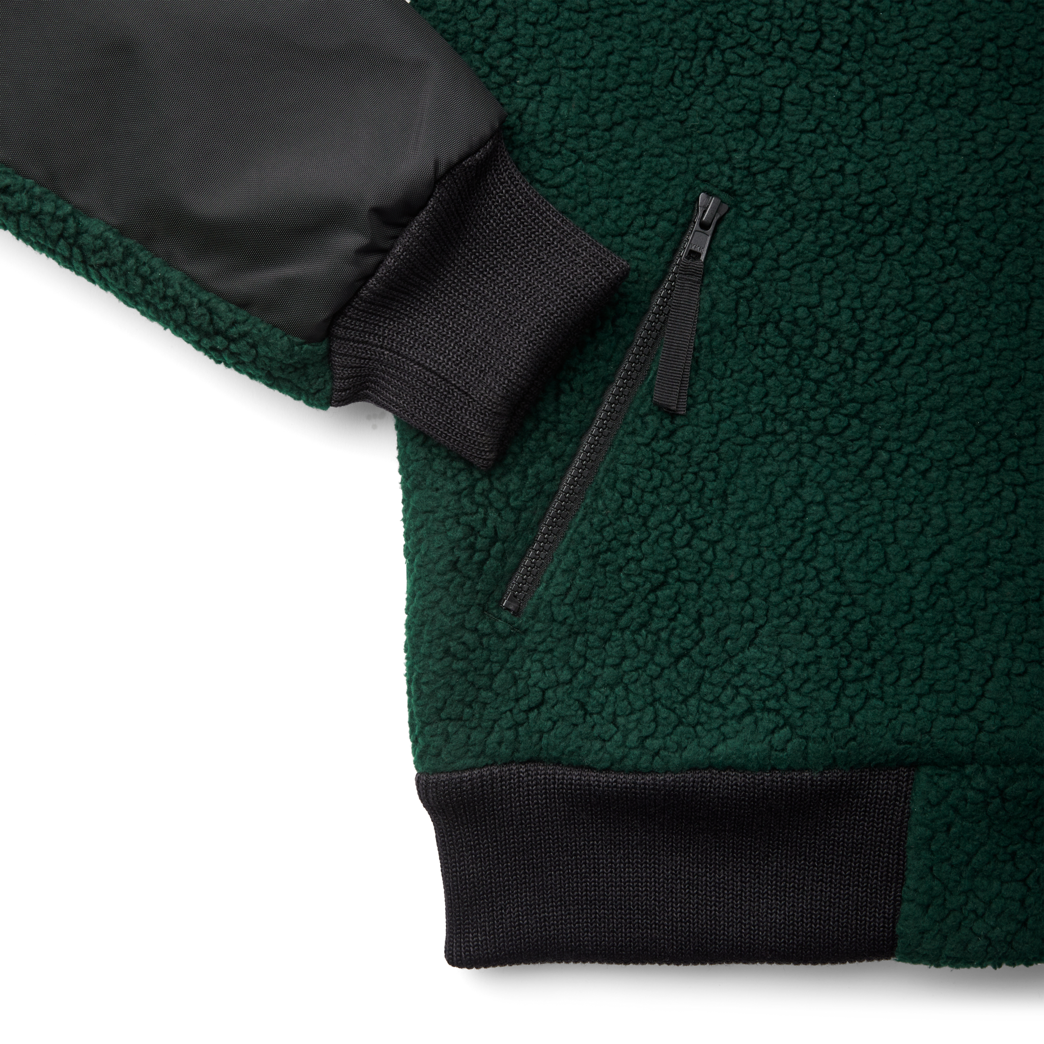 Sherpa Fleece Jacket - Fir - Image 6