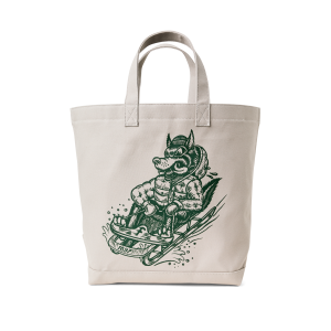 Kyler Martz Graphic Utility Tote - Twine / Wolf