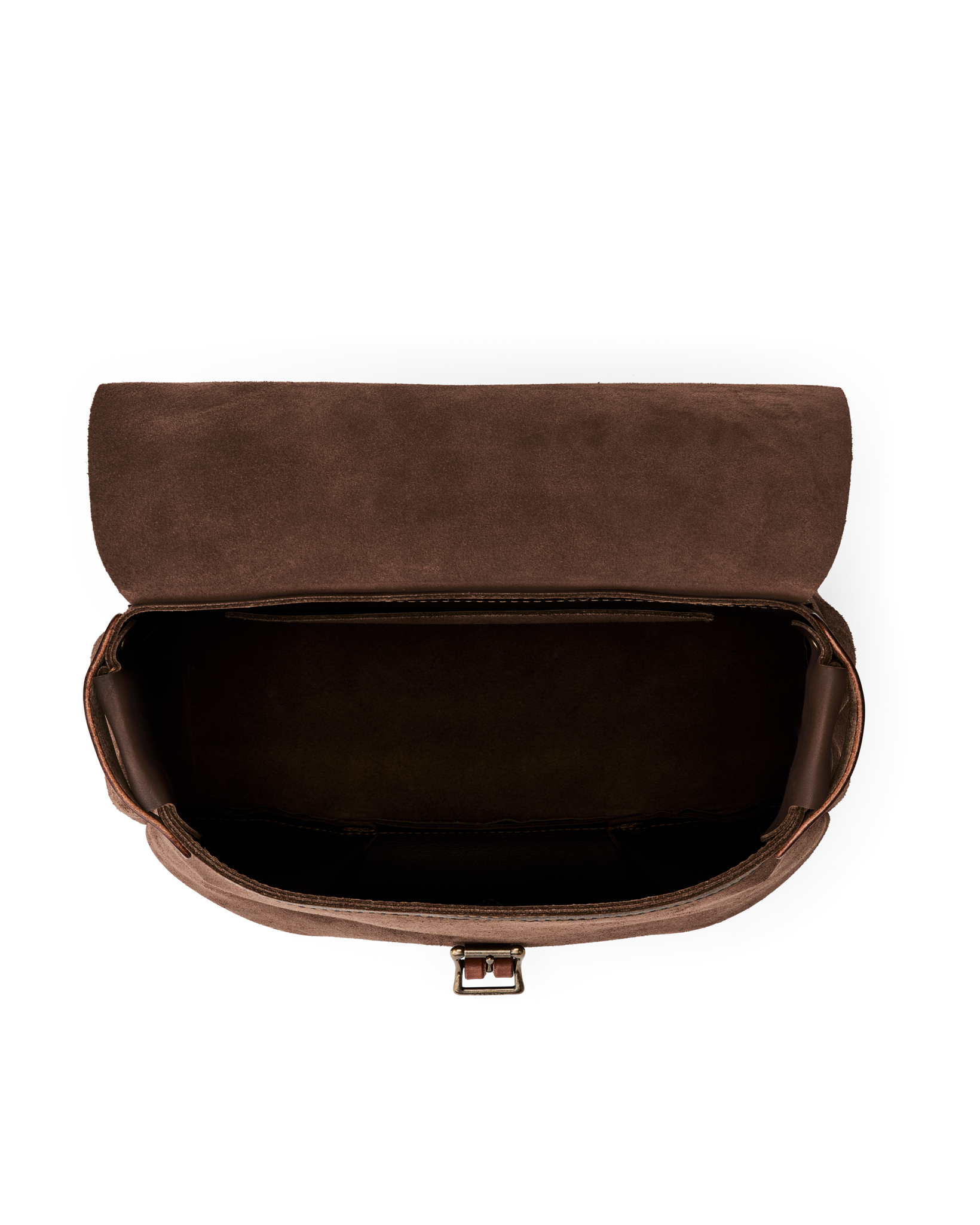 Filson Workshop Suede Messenger Bag - Dark Tobacco - Image 7