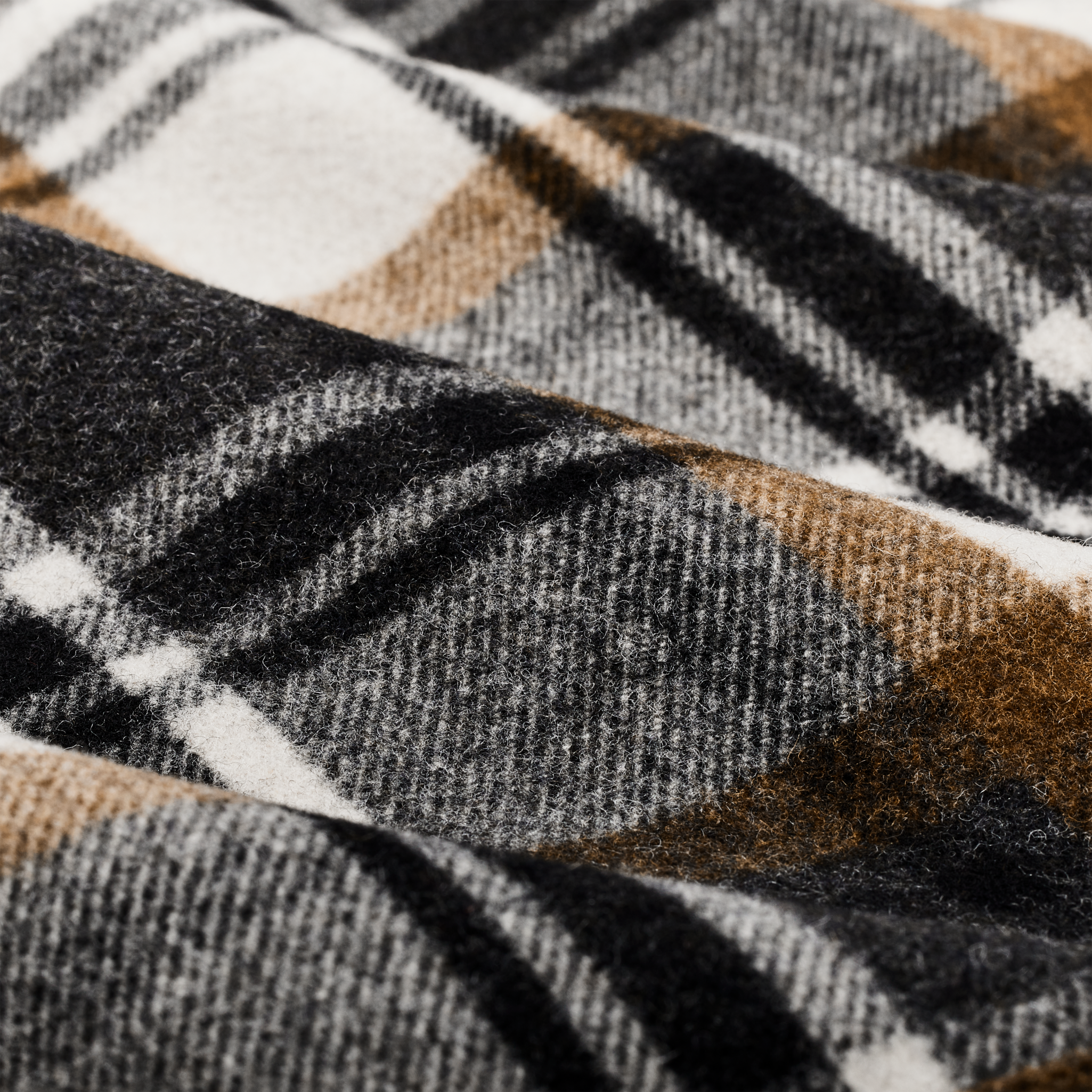 Mackinaw Wool Work Jacket - Blue Coal / Copper Heather Plaid - Image 6