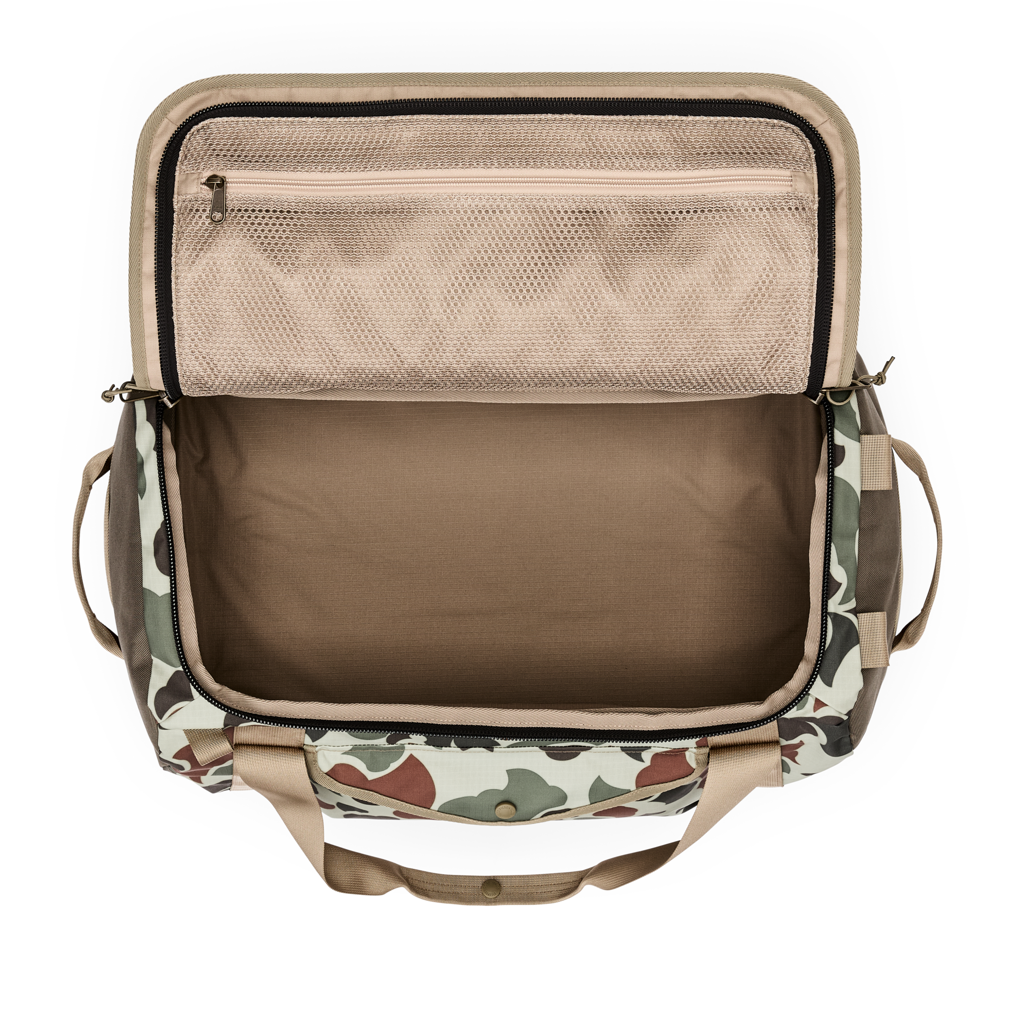All-Weather 50L Duffle Bag - Shrub Camo / Canteen / Covert - Image 10