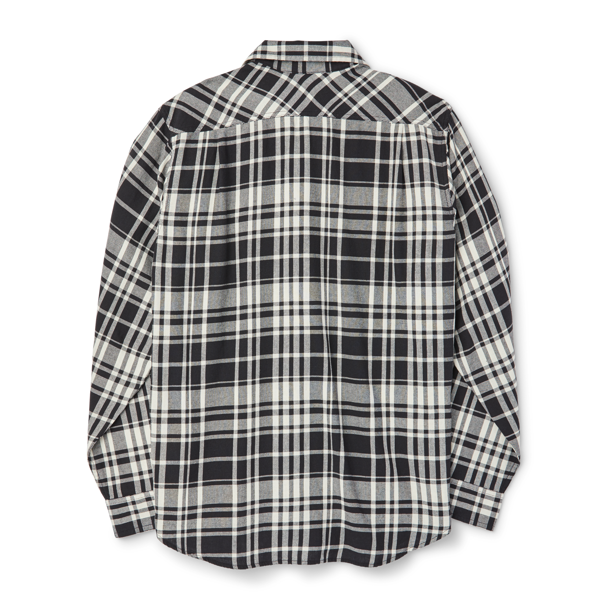 Scout Shirt - Black/cream Plaid - Image 2