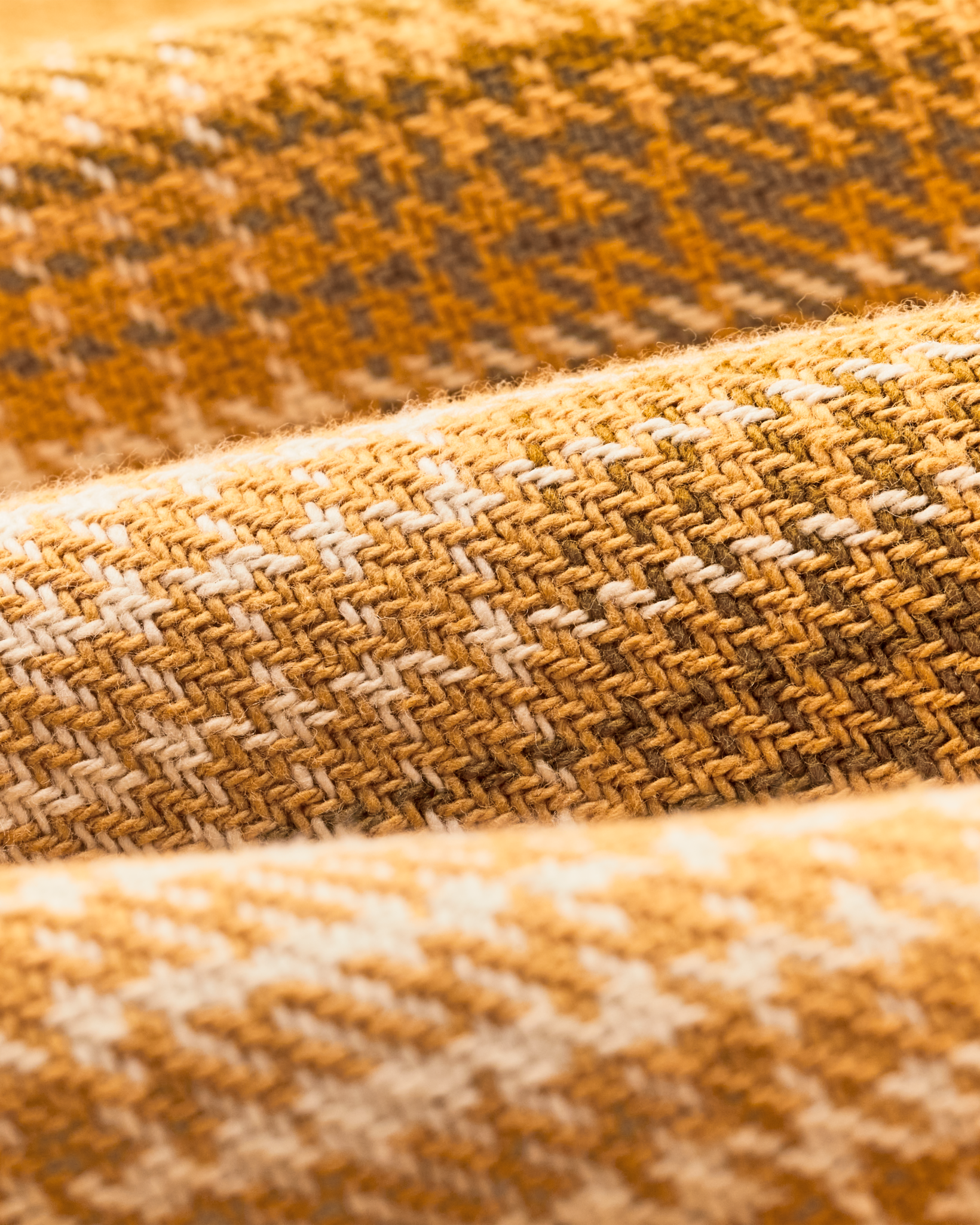 Women's Deer Island Jac-shirt - Ochre / Cream Plaid - Image 6