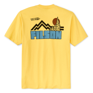 Frontier Graphic T-shirt - Aspen Gold / Sun
