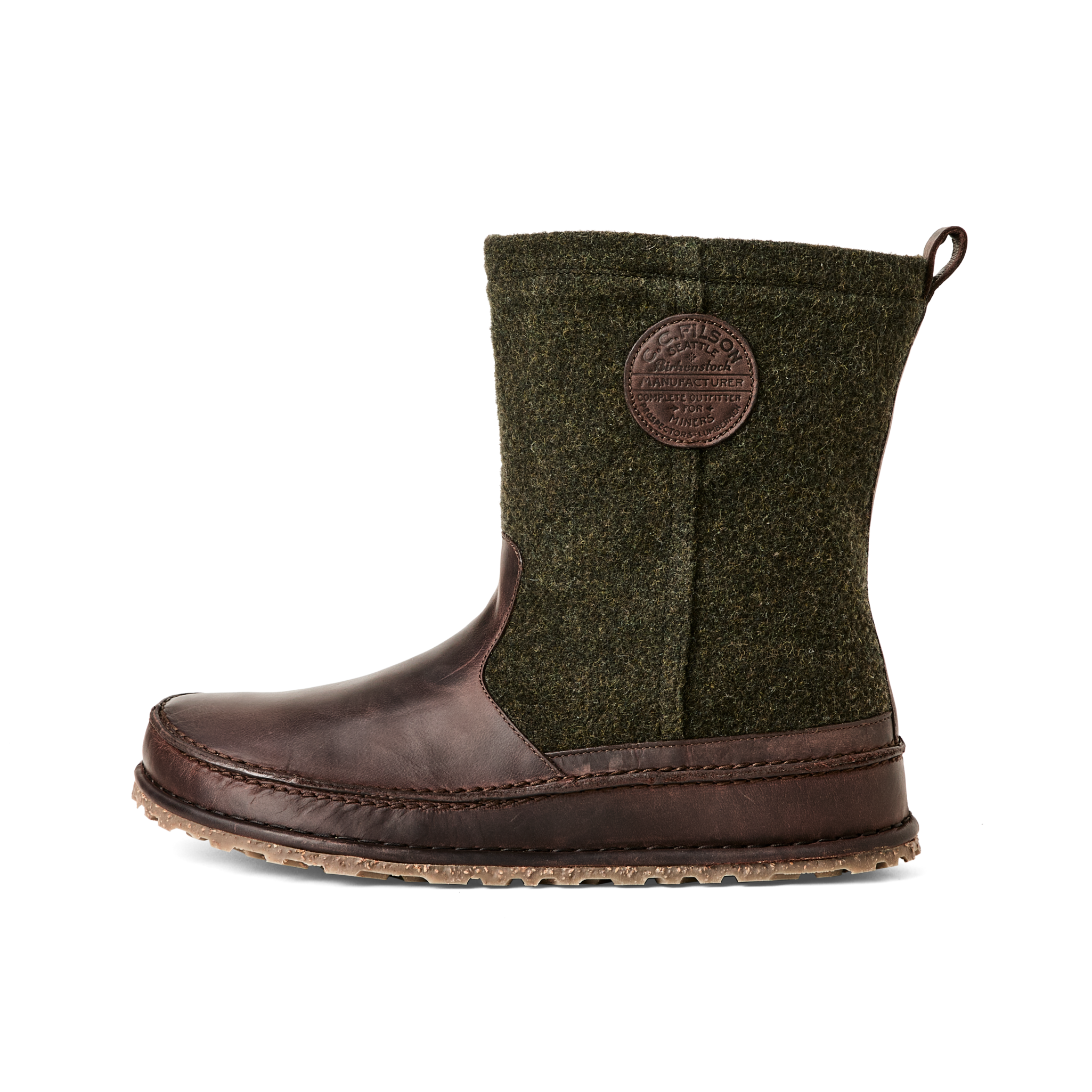 Filson X Birkenstock Lahti - Forest Green / Roast - Image 4