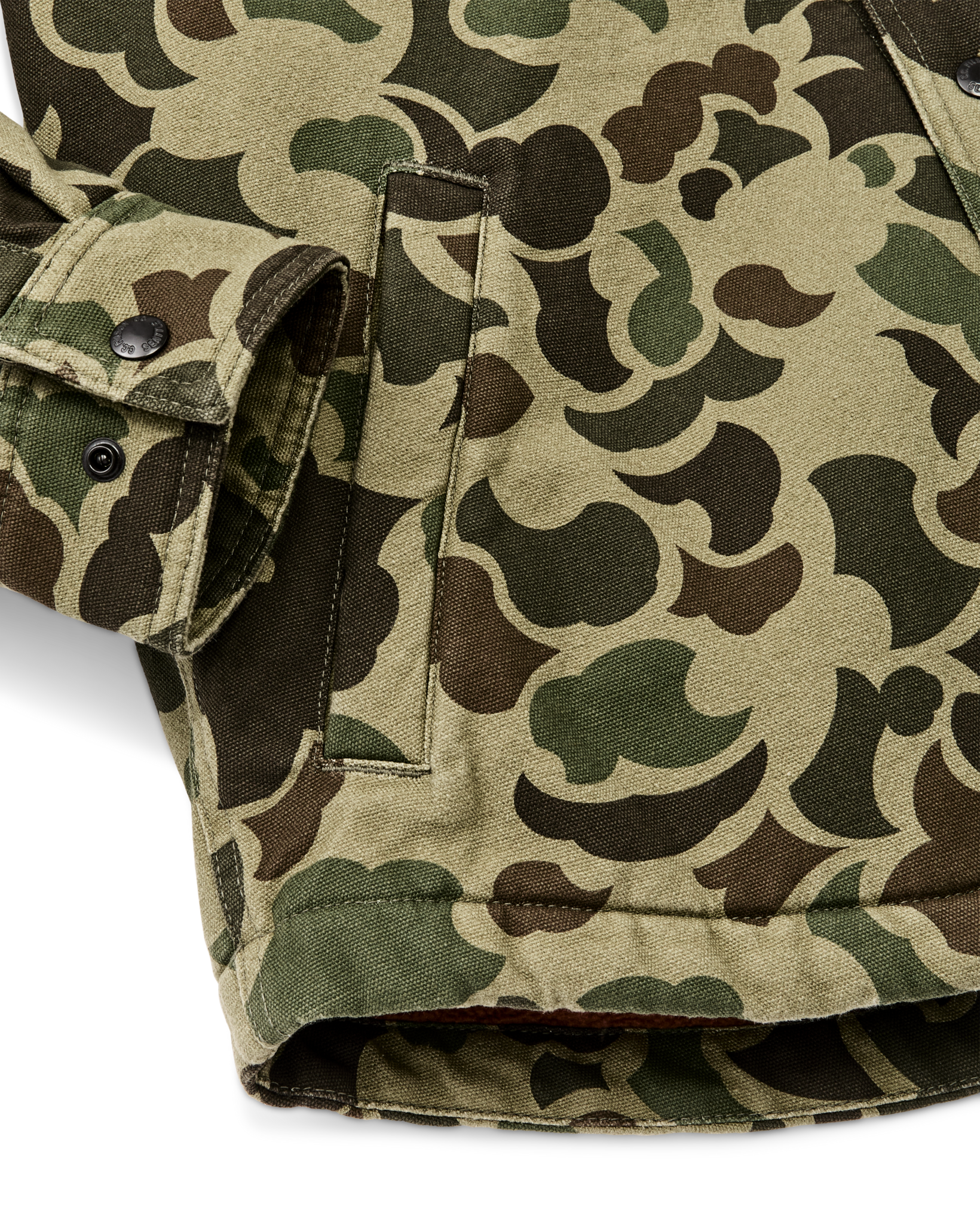 Fleece Lined Jac-shirt - Tundra Shrub Camo - Image 5