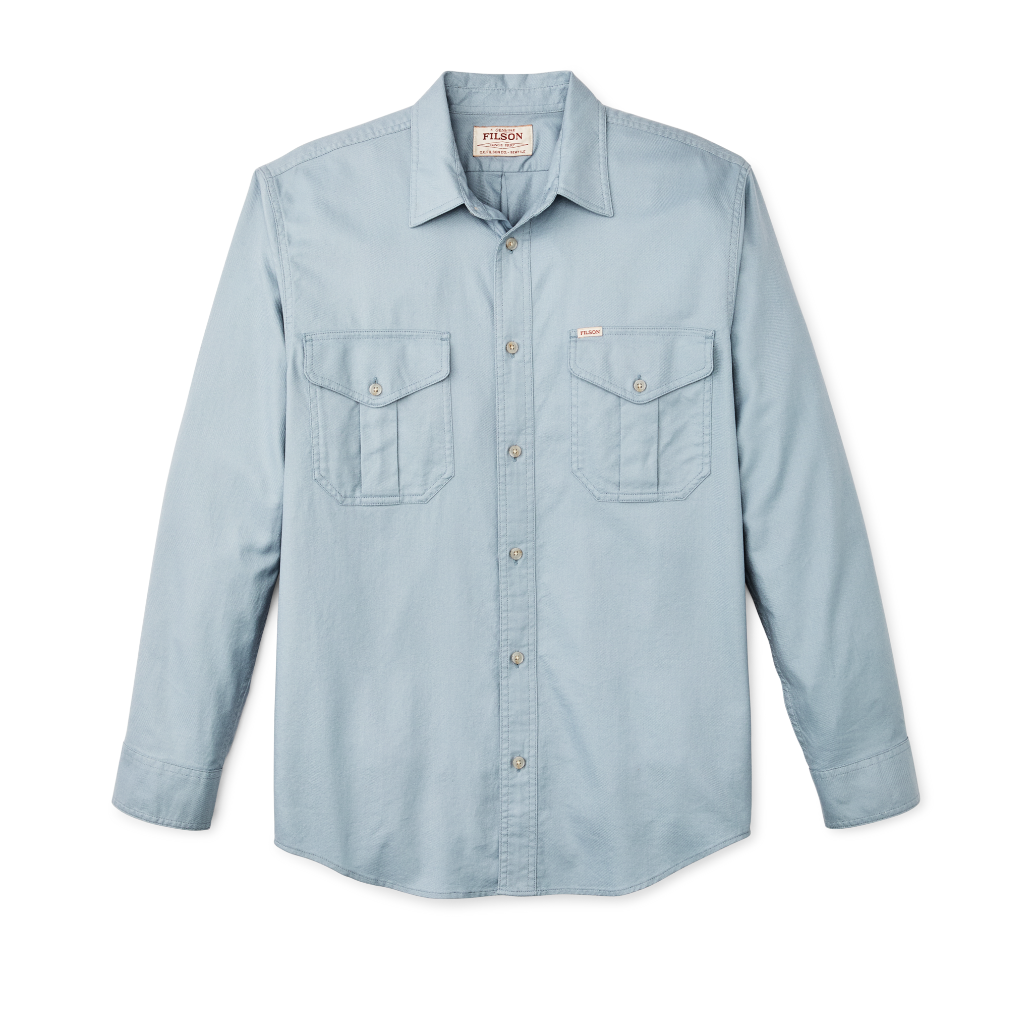 Lightweight Alaskan Guide Shirt - Dust Blue