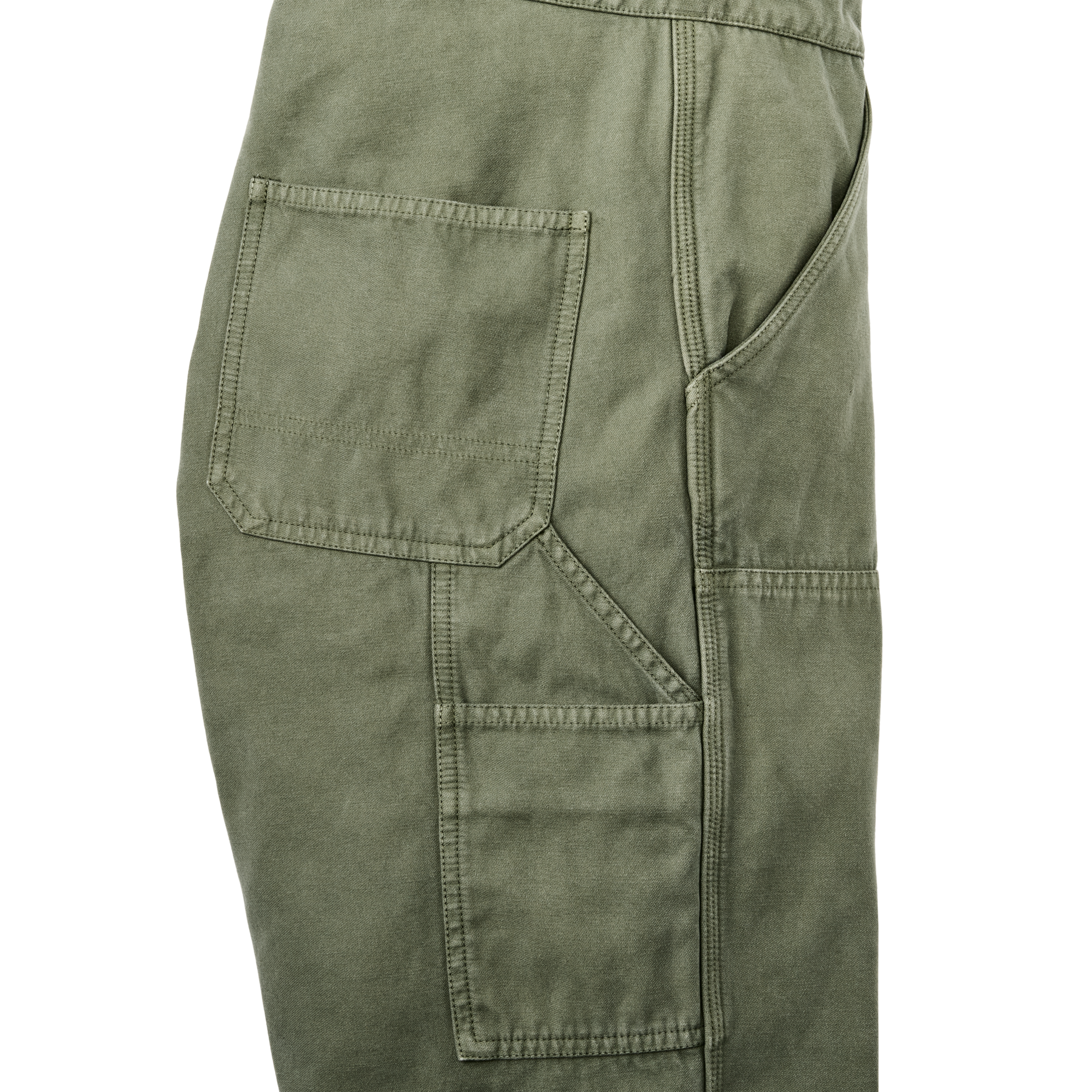 Women's Field Short Sleeve Coverall - Army Green - Image 4