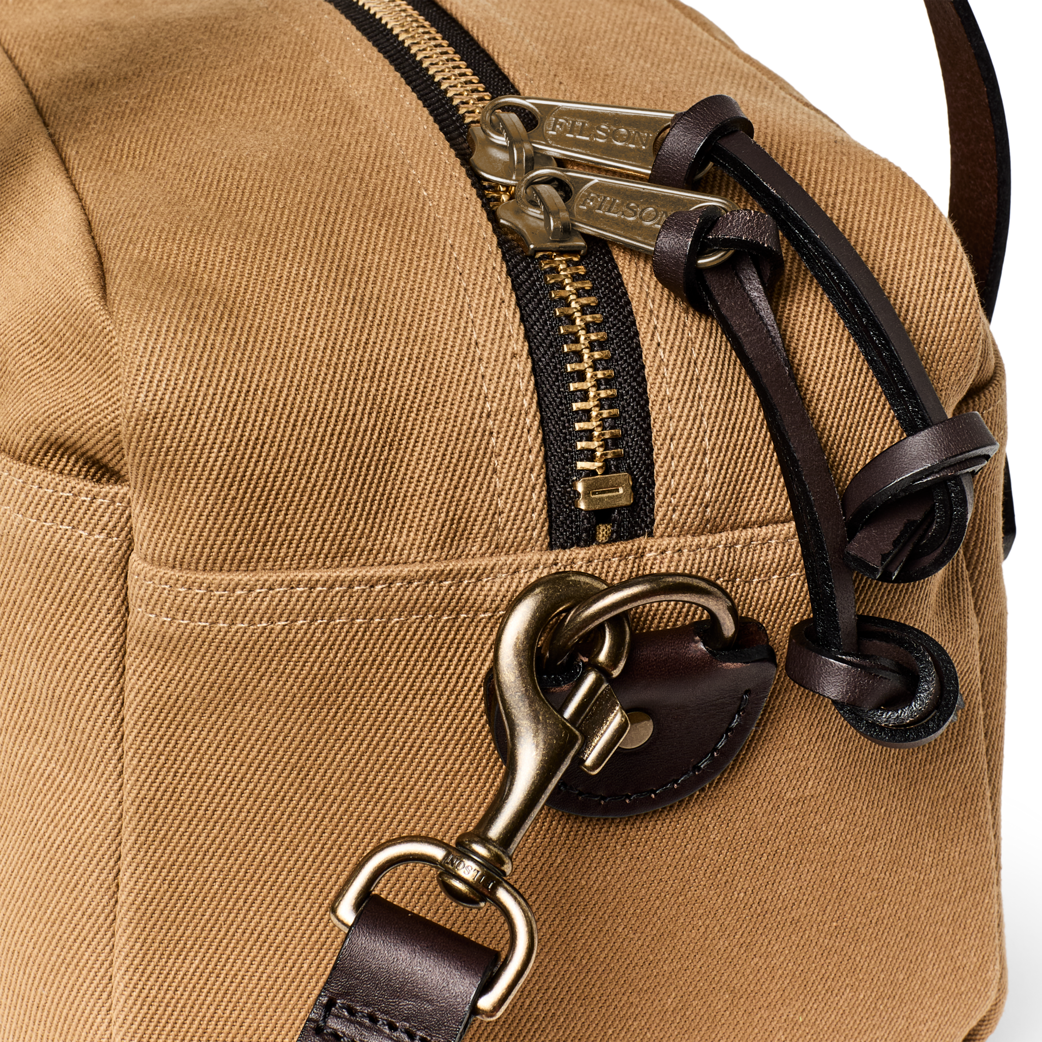 Rugged Twill Xs Compact Duffle Bag - Tan - Image 4