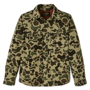 Fleece Lined Jac-shirt - Tundra Shrub Camo