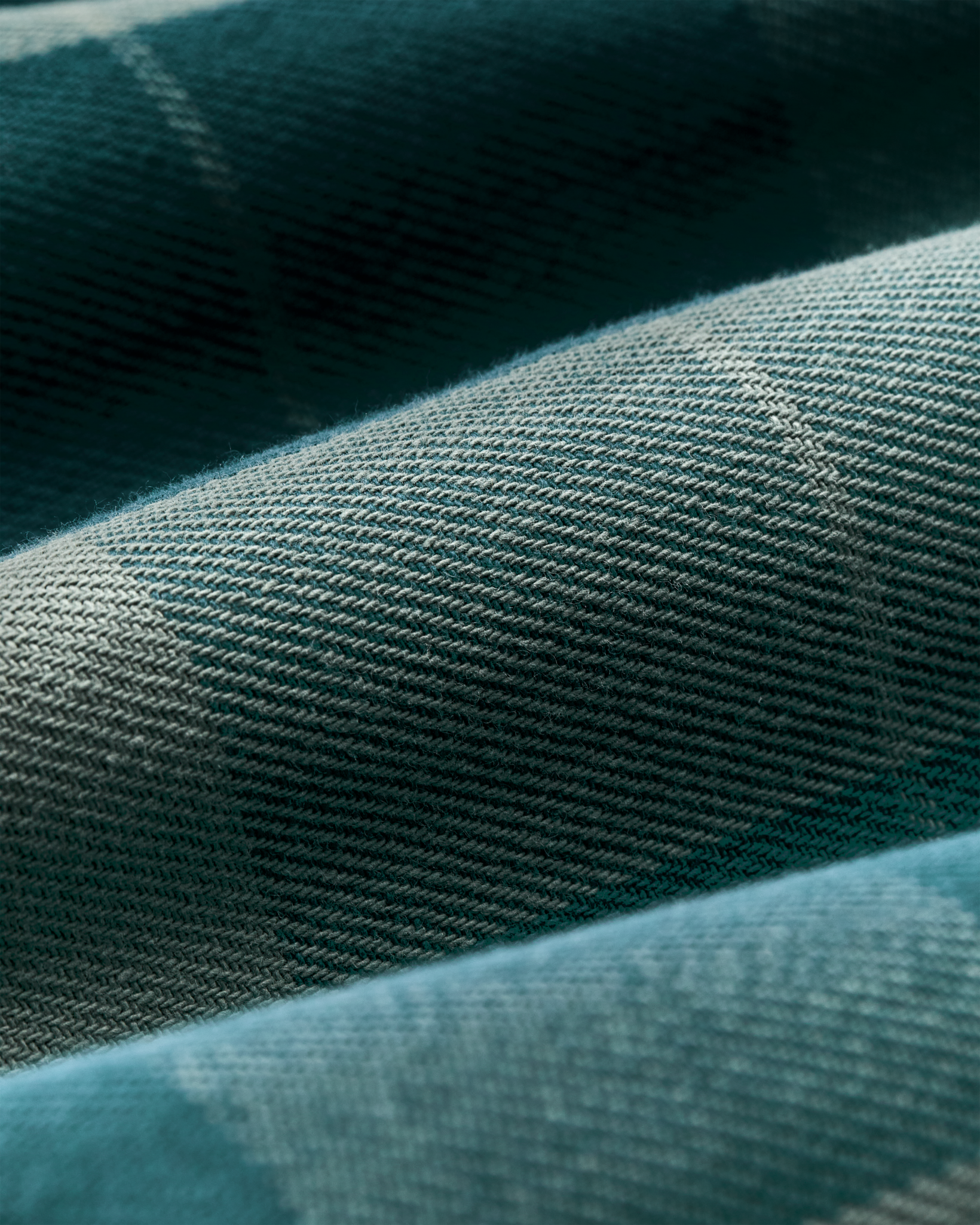 Vintage Wash Alaskan Guide Shirt - Jasper / Dark Teal Plaid - Image 7