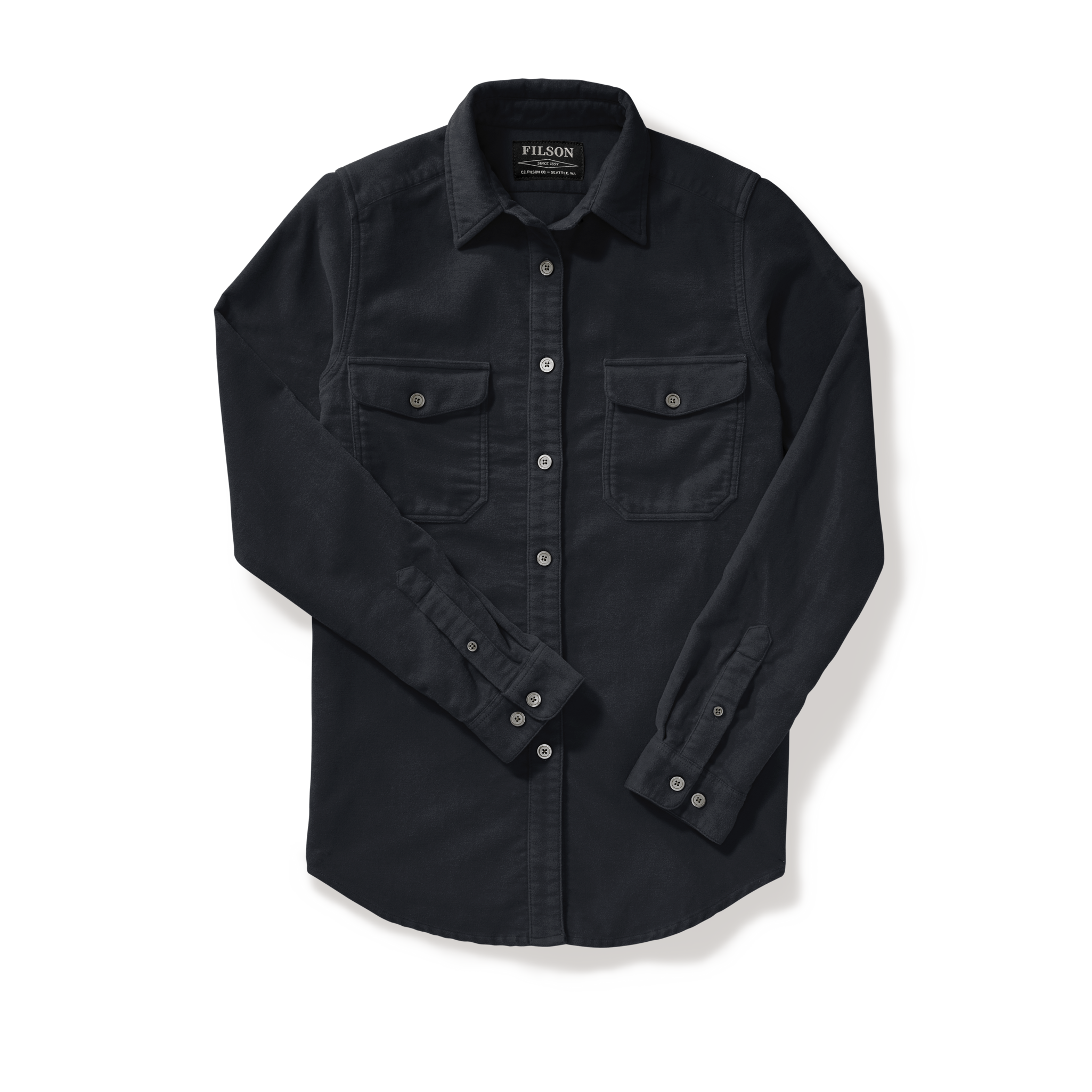 Women's Moleskin Shirt - Dark Navy