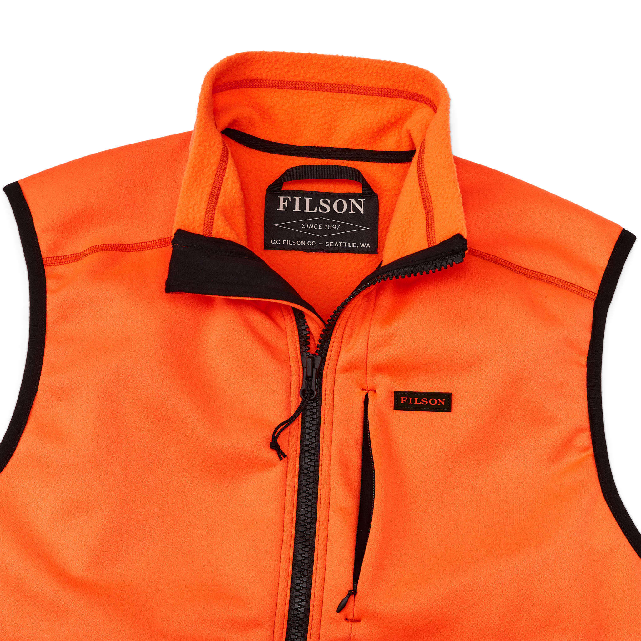 Granite Spire Fleece Vest - Flame - Image 4