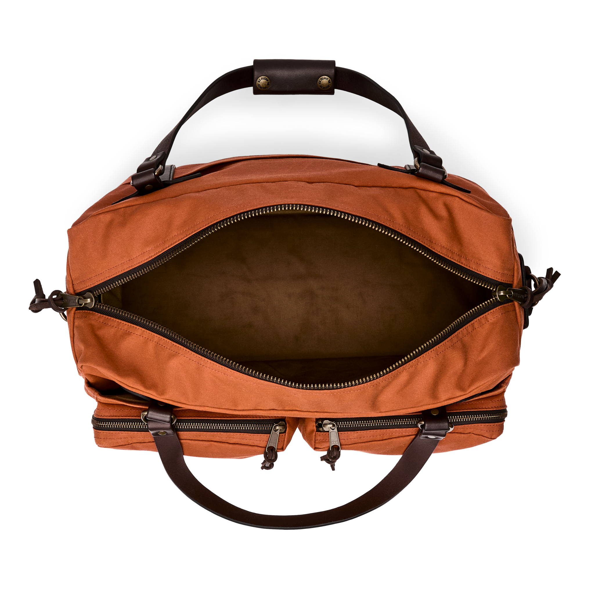 48 Hour Tin Cloth Duffle Bag - Rust - Image 5