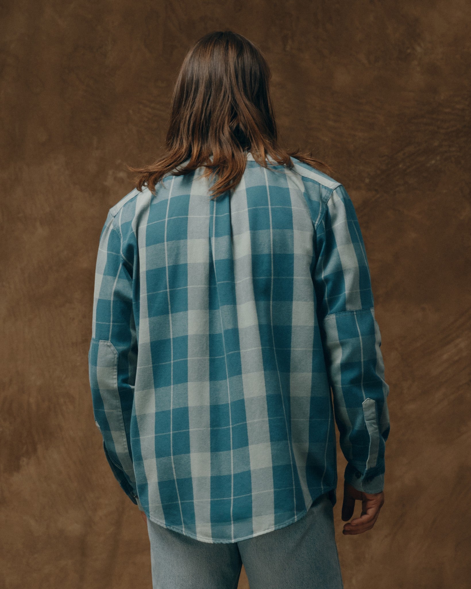 Vintage Wash Alaskan Guide Shirt - Jasper / Dark Teal Plaid - Image 2