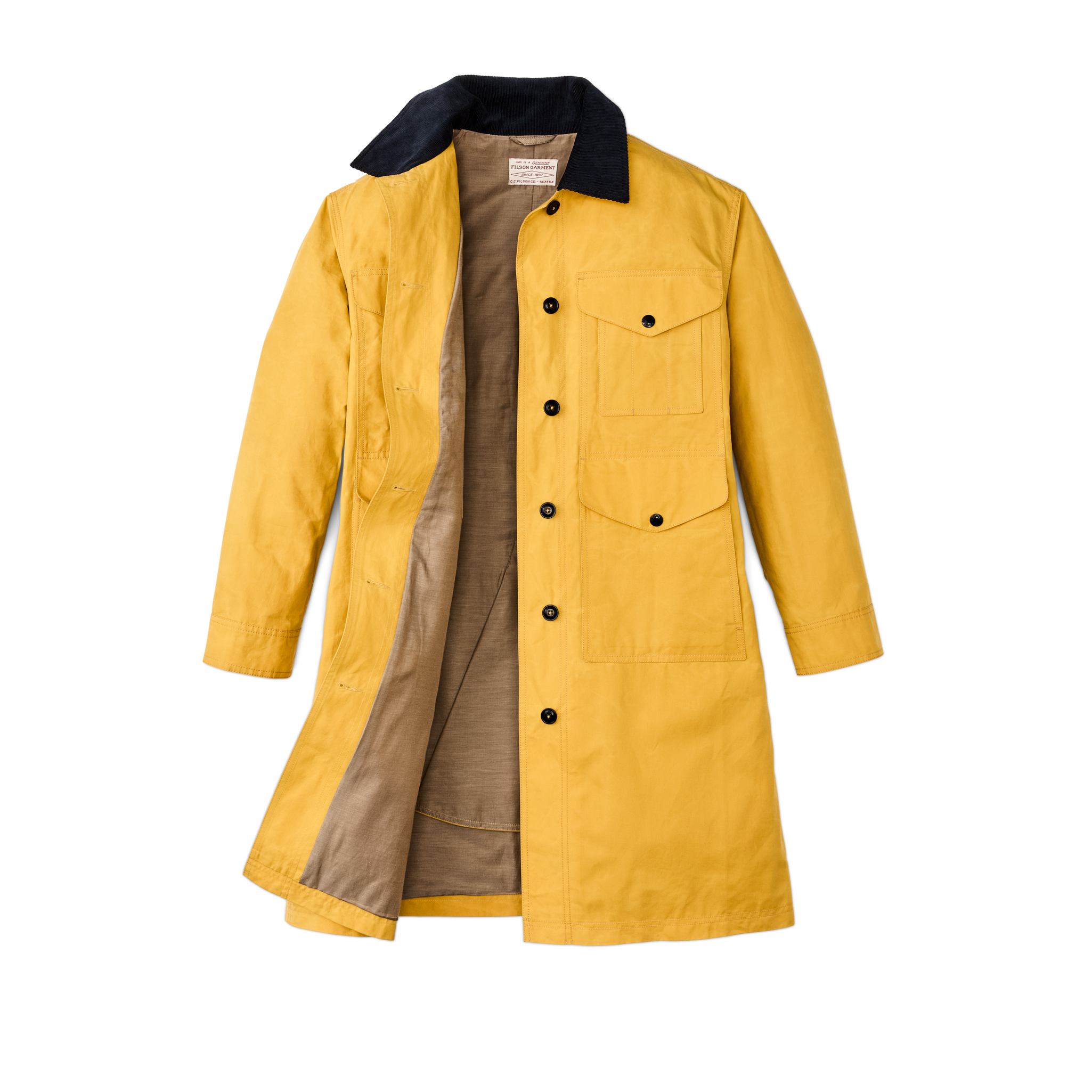 Women's Dry Waxed Long Cruiser - Yellow - Image 3
