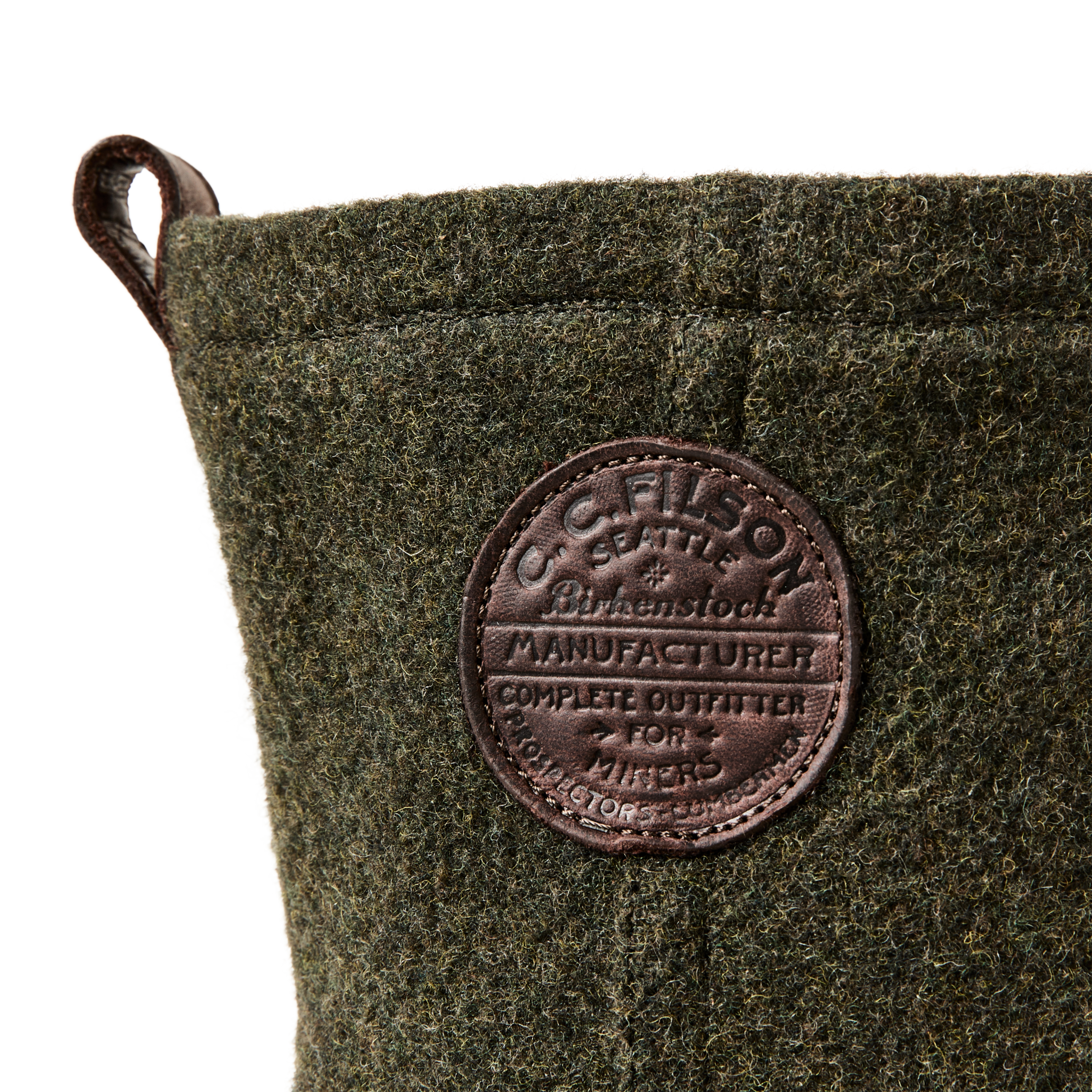 Filson X Birkenstock Lahti - Forest Green / Roast - Image 7