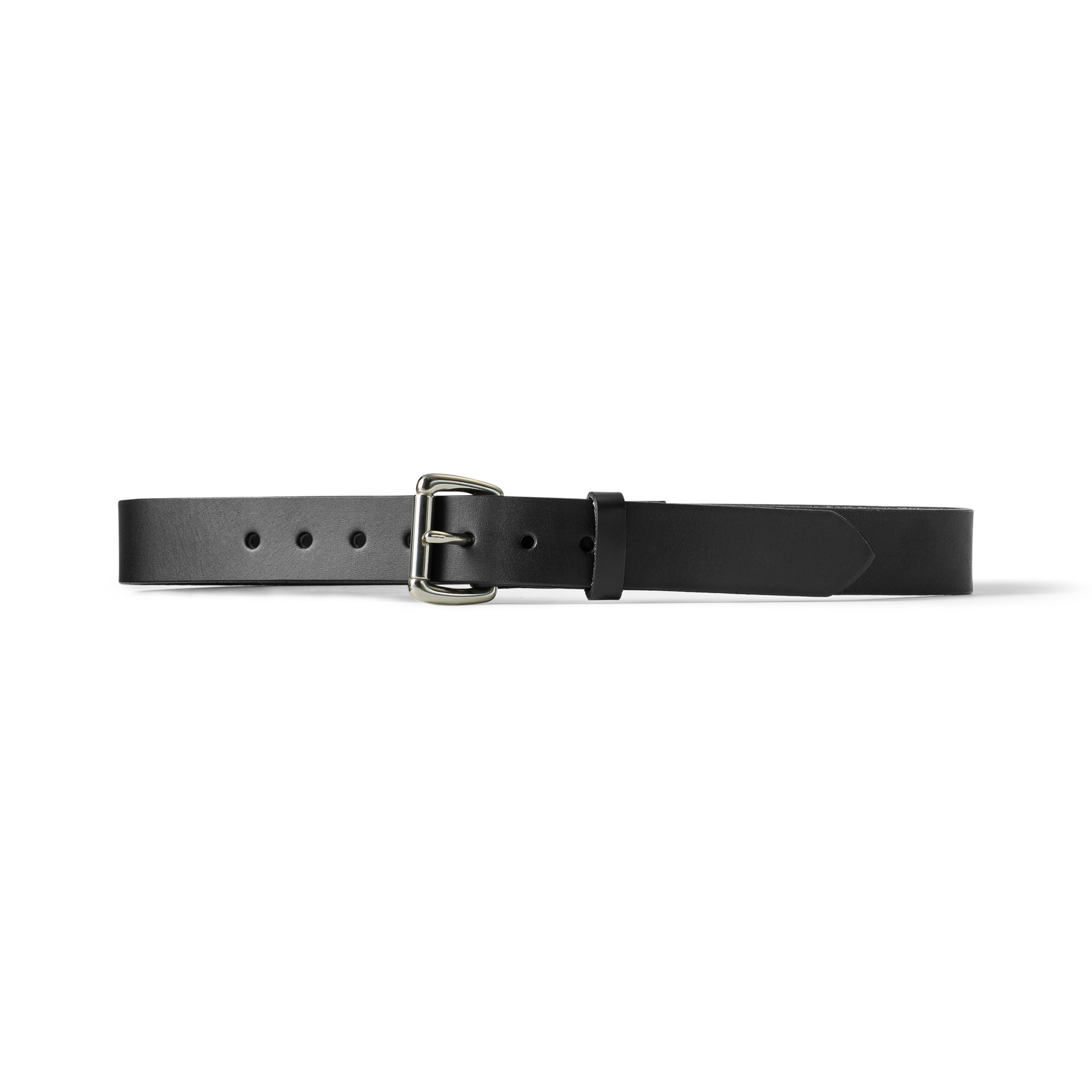 1-1/4 Bridle Leather Belt - Black