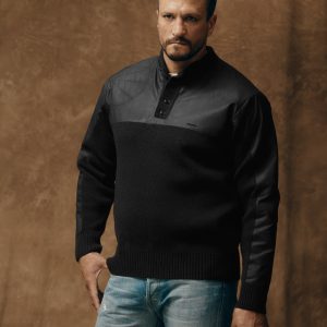 Henley Guide Sweater - Black